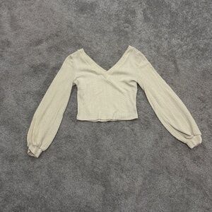 SHEIN cropped long sleeve